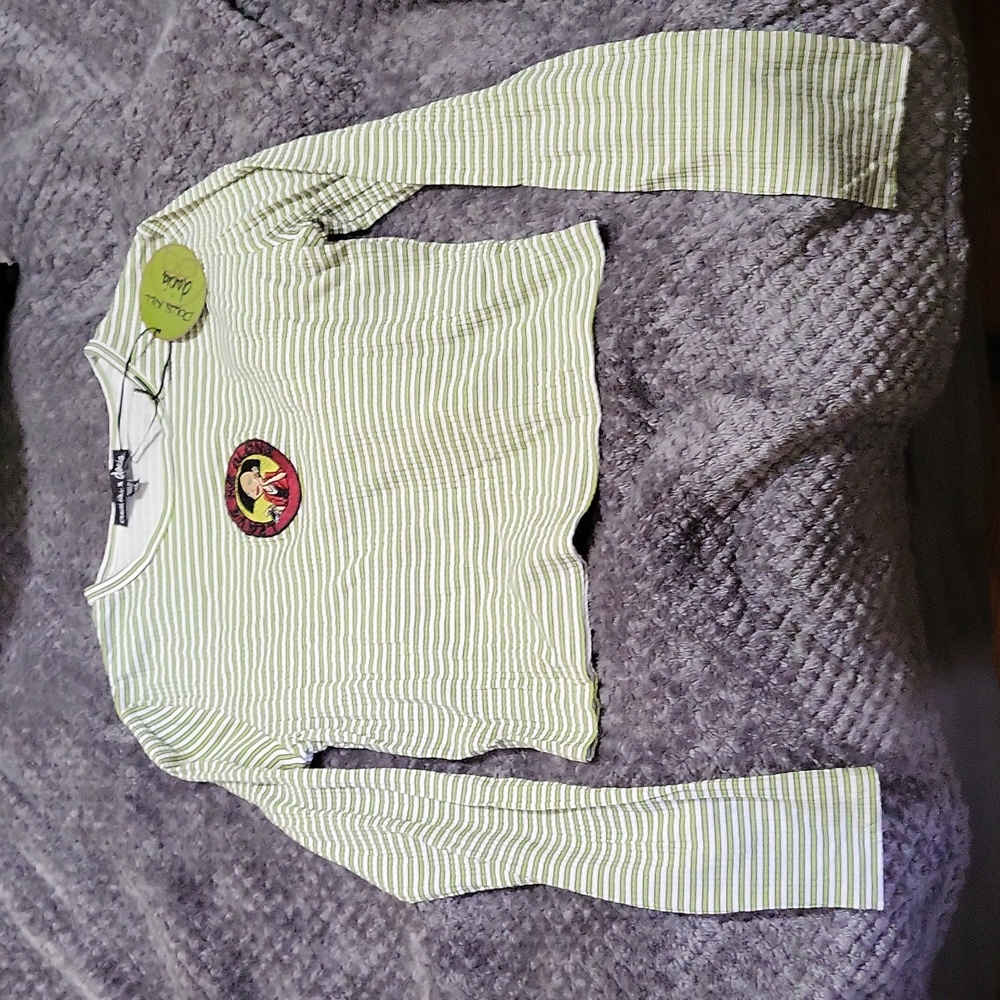 Dolls Kill Daria Long Sleeve Crop Top